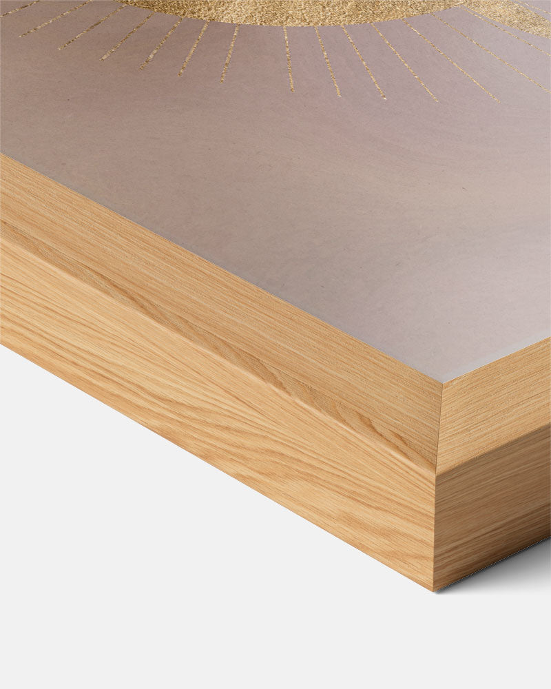 Gouden Sfeerposter-WallArtistic