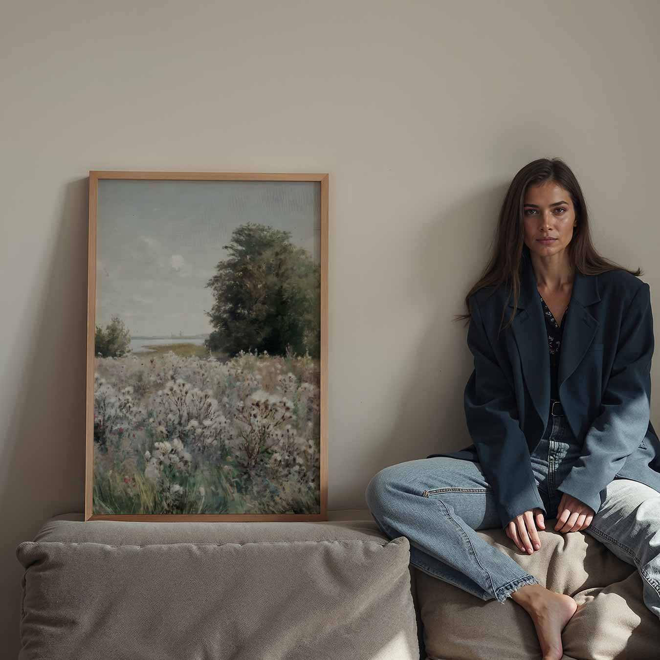 Zomerweelde aan het Meer Poster-WallArtistic