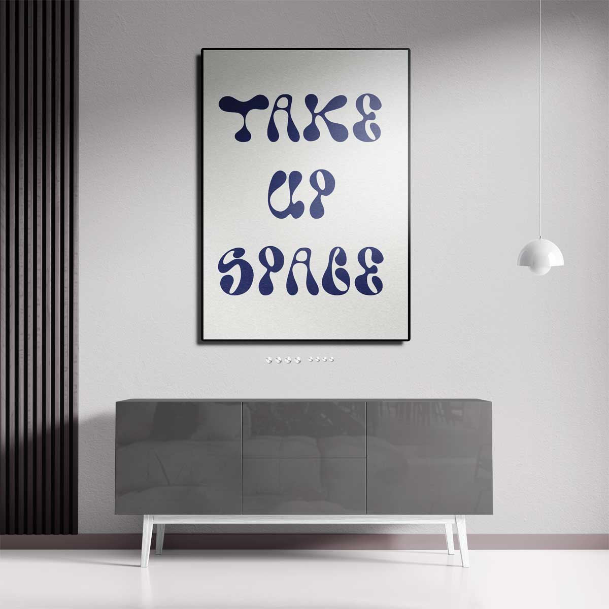 Ruimte voor Jouw Energie Kunstwerk-canvas-dibond-plexiglas-wanddecoratie-WallArtistic