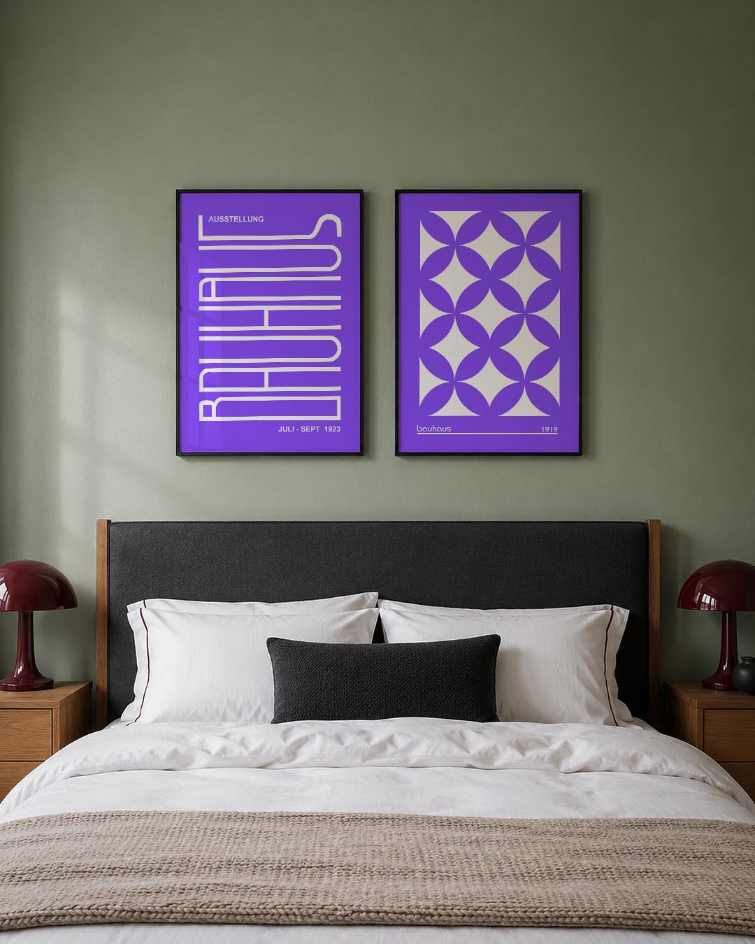 Lijnen en kleurvlakken Posterset