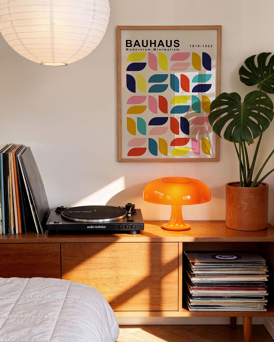 Vorm en kleurvlakken Poster