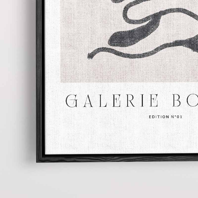 Abstracte Bloem Illustratie Kunstwerk-canvas-dibond-plexiglas-wanddecoratie-WallArtistic