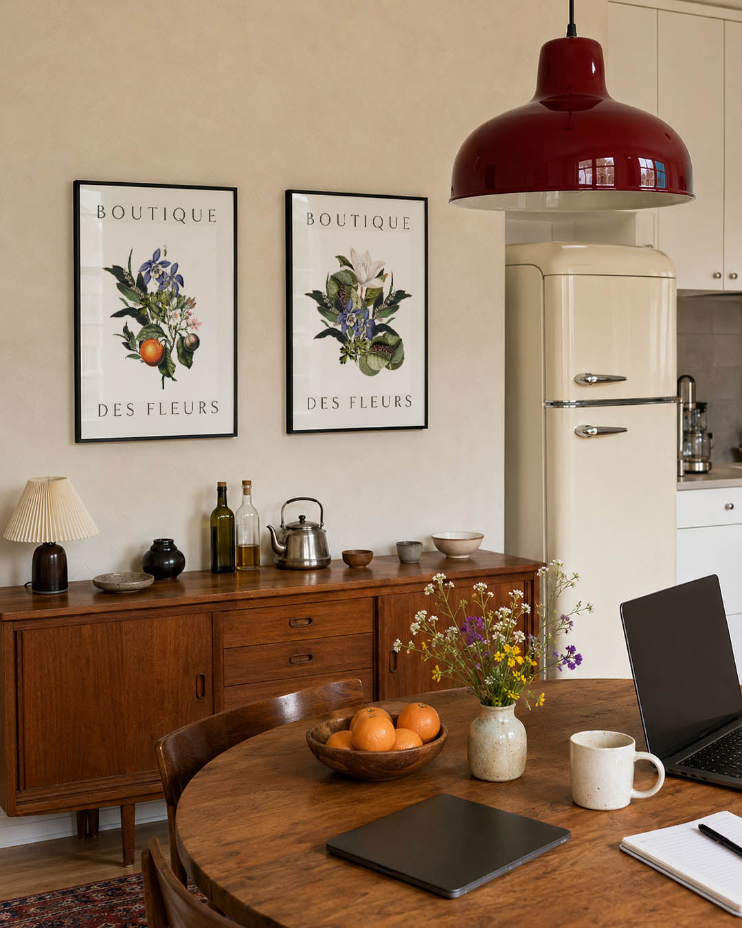 Bloem en vrucht Posterset