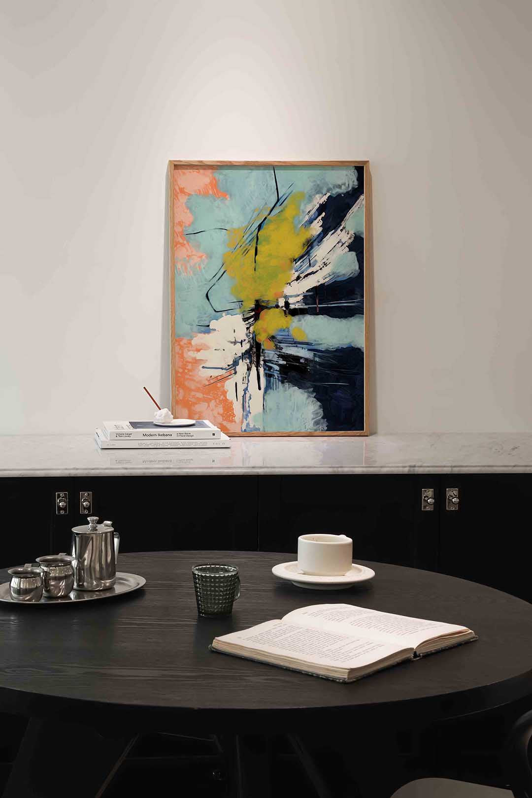 Abstracte vormen Poster