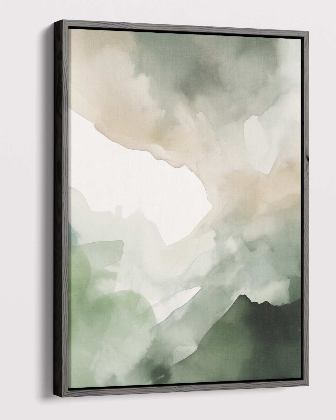 Natuurlijke Aardetinten Abstract Kunstwerk-canvas-dibond-plexiglas-wanddecoratie-WallArtistic