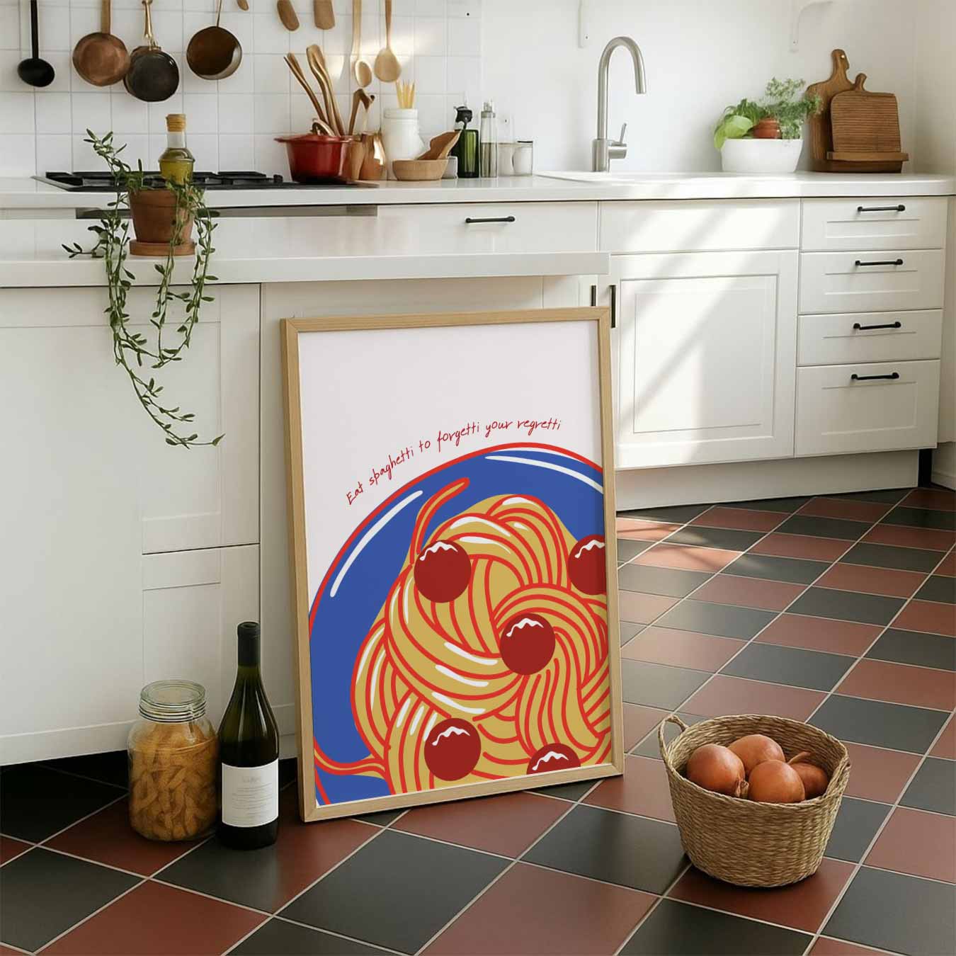 Spaghetti Regretti Poster