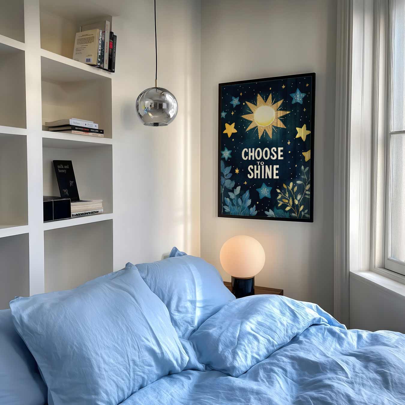 Stralende Inspiratie Poster