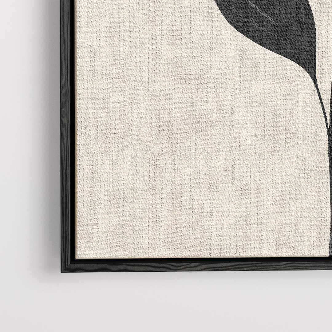 Minimalistisch Botanisch Kunstwerk Kunstwerk-canvas-dibond-plexiglas-wanddecoratie-WallArtistic
