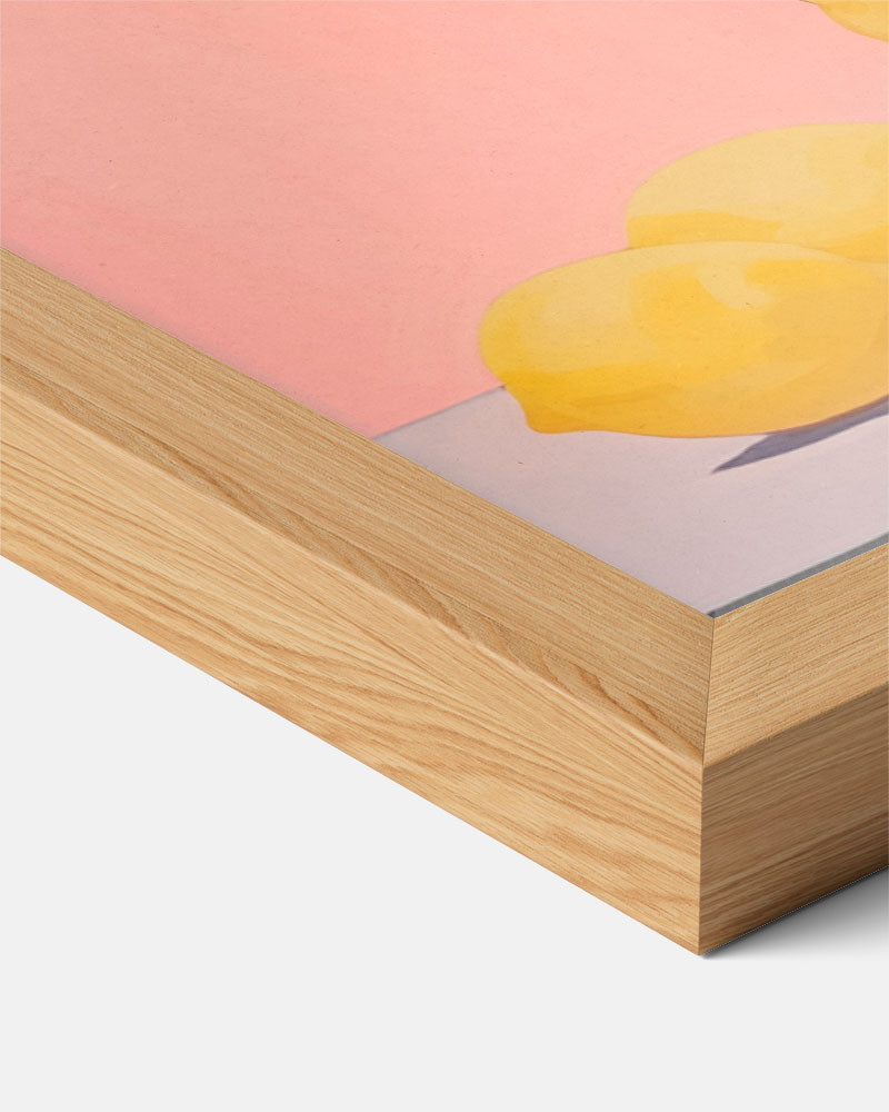 Frisse Citroenstilleven Poster-WallArtistic