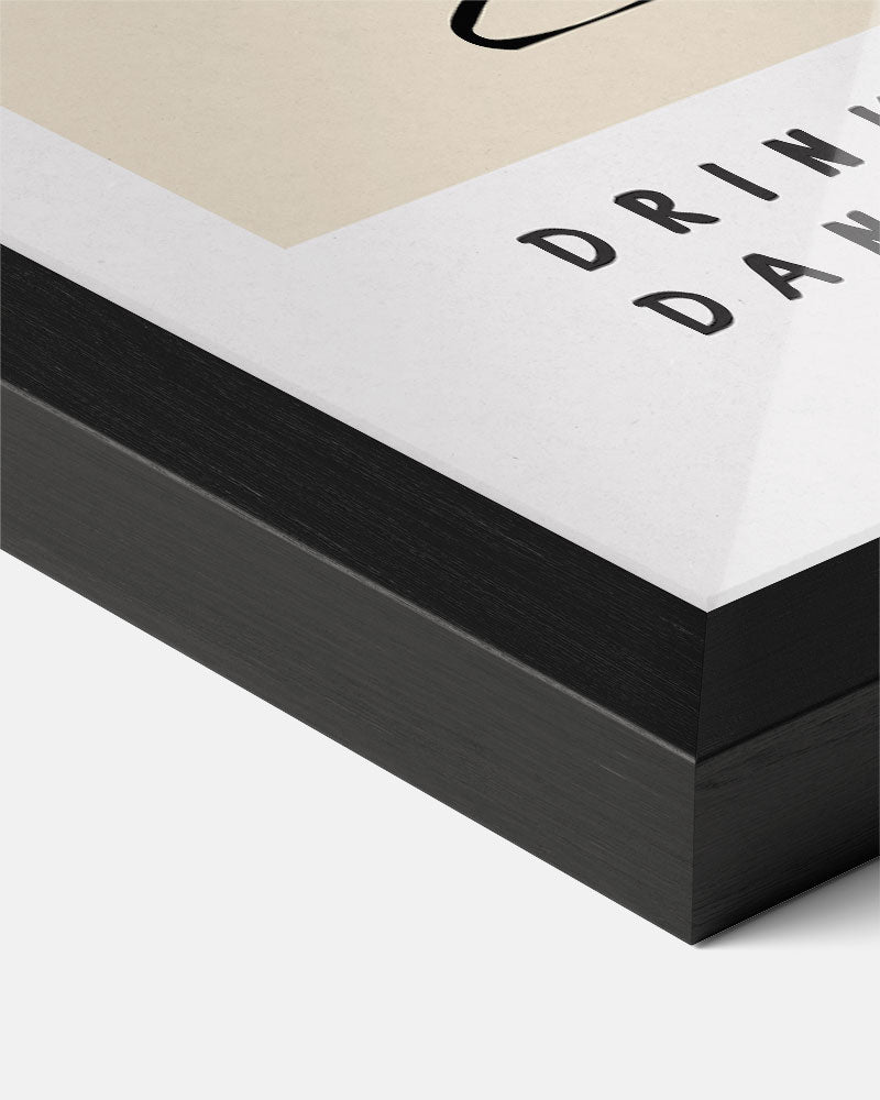 Feestelijke Champagne Poster-WallArtistic