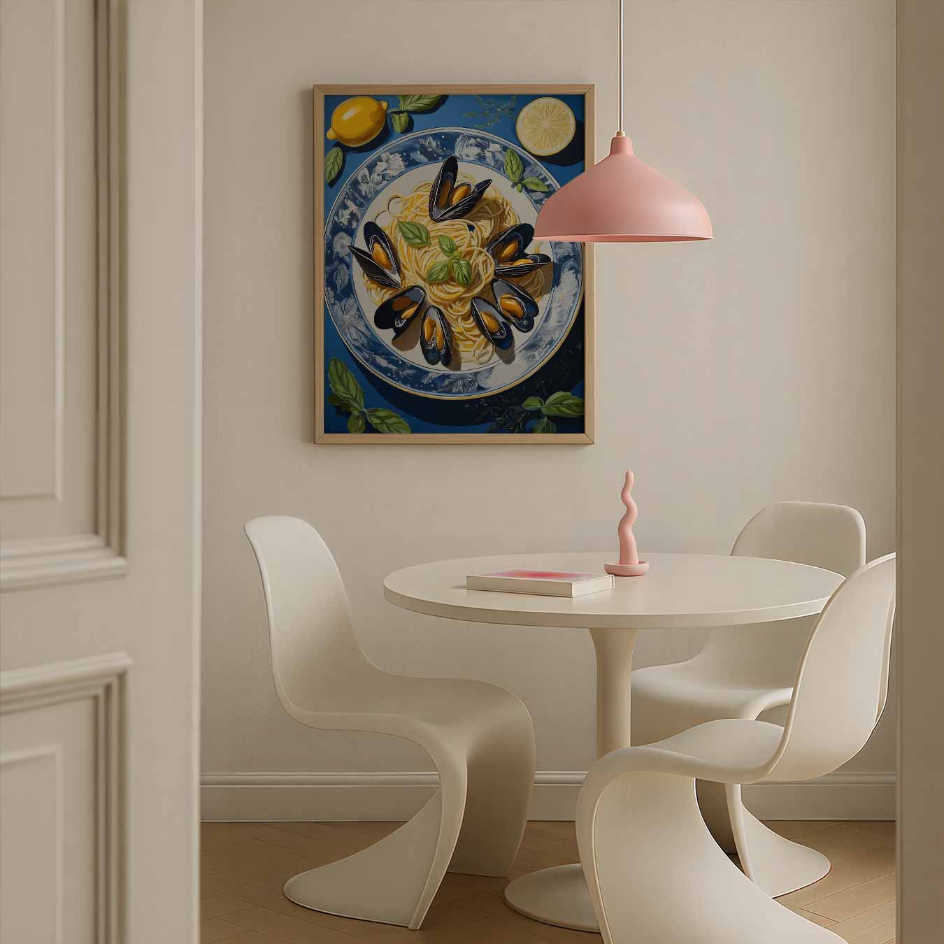 Italiaanse Pasta Delicatesse Poster-WallArtistic