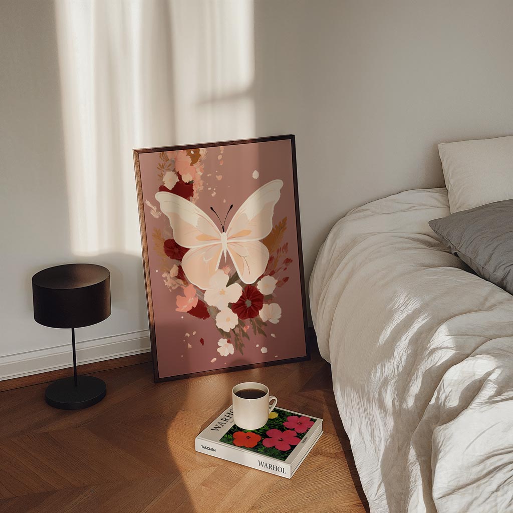 Vlinder & Bloem Bloemenpracht Poster