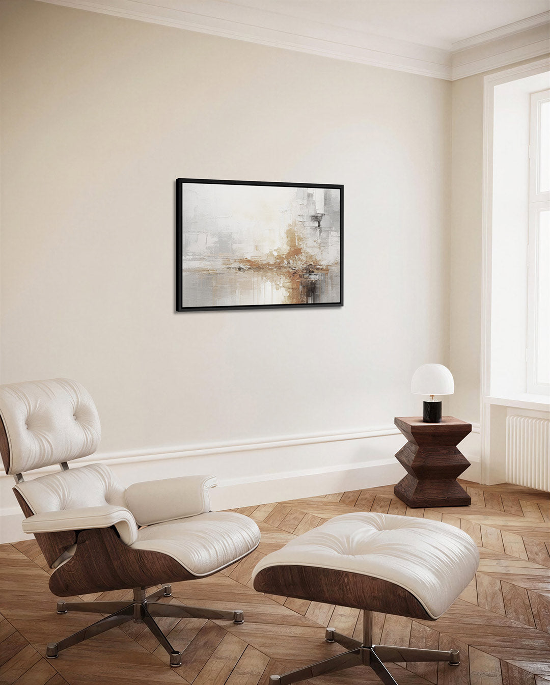 Rustige kleurenexplosie Kunstwerk