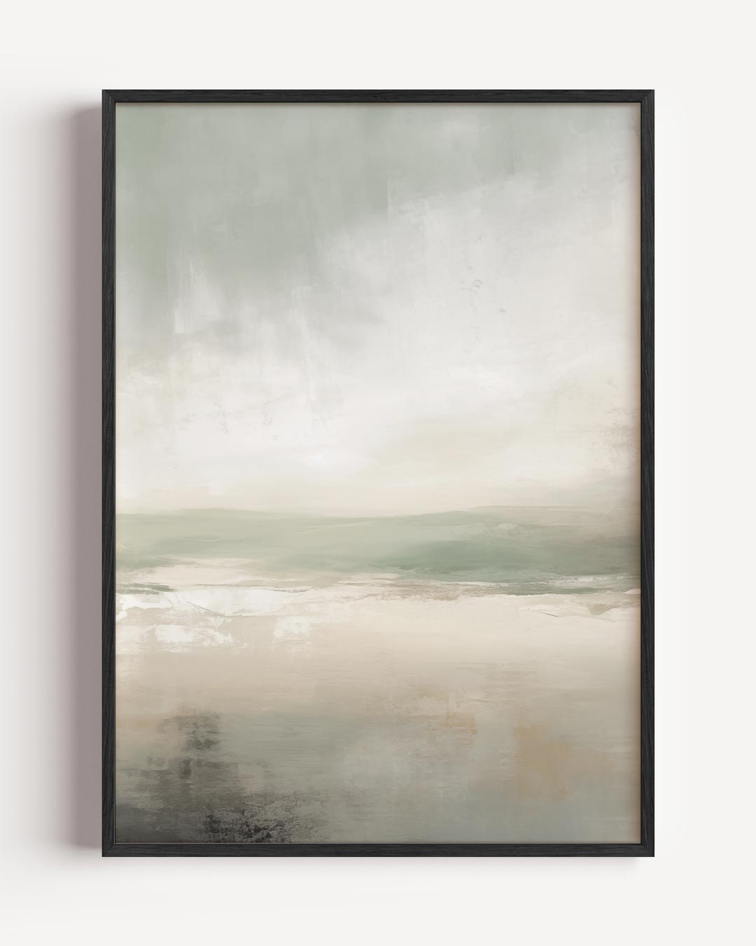 Rustgevende Abstracte Landschapsposter-WallArtistic