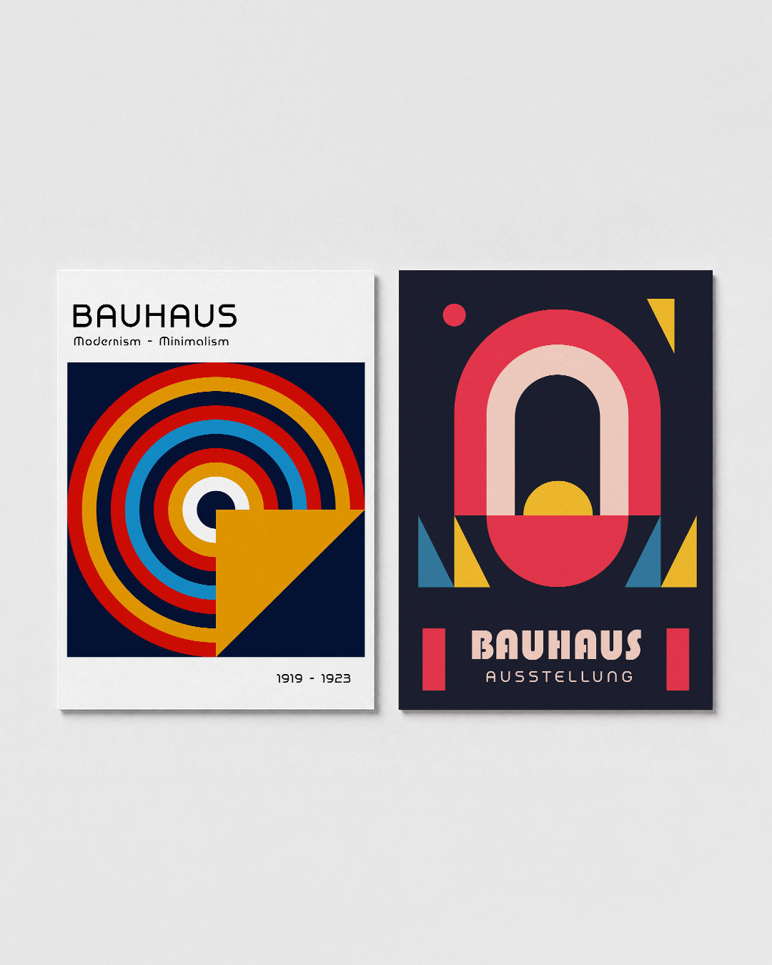 Cirkel en hoek Posterset