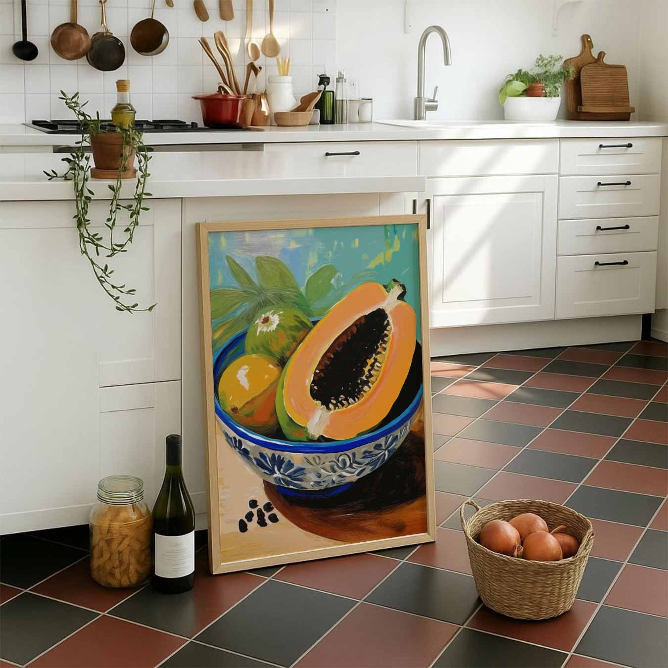Tropisch Fruit Stilleven Poster