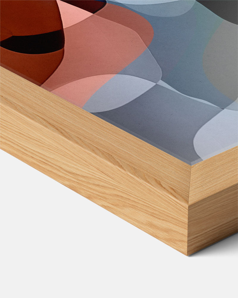 Kleurrijke Abstracte Vormen Poster-WallArtistic