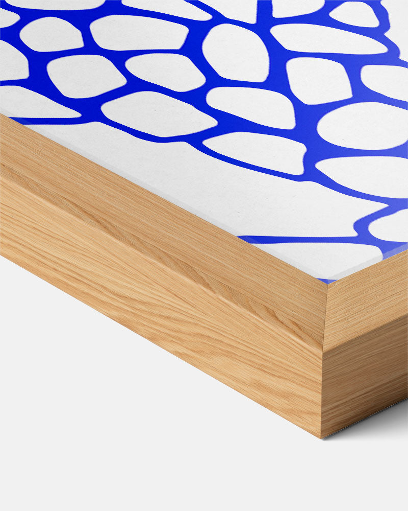 Trendy Koraalprint Poster-WallArtistic