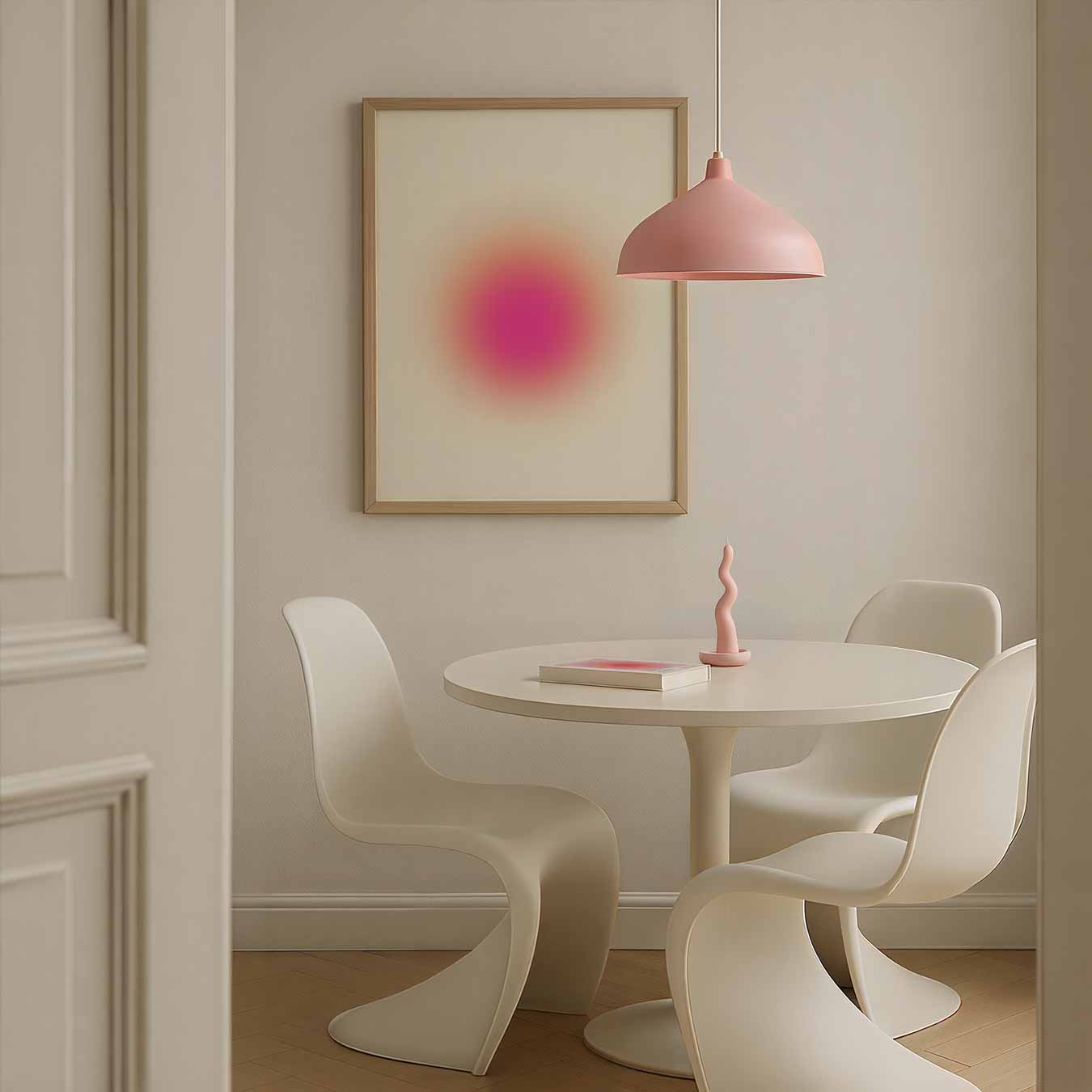 Stralende Zonsondergang Print Poster-WallArtistic