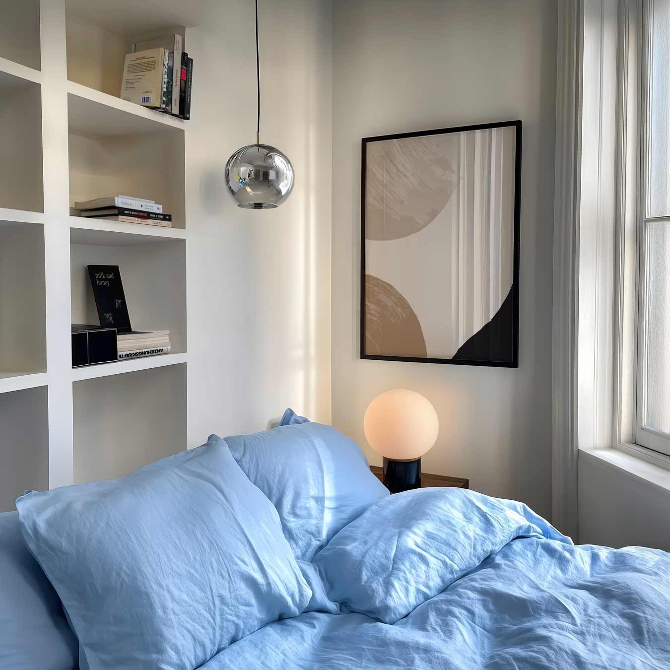 Abstracte Aardetinten Poster-WallArtistic