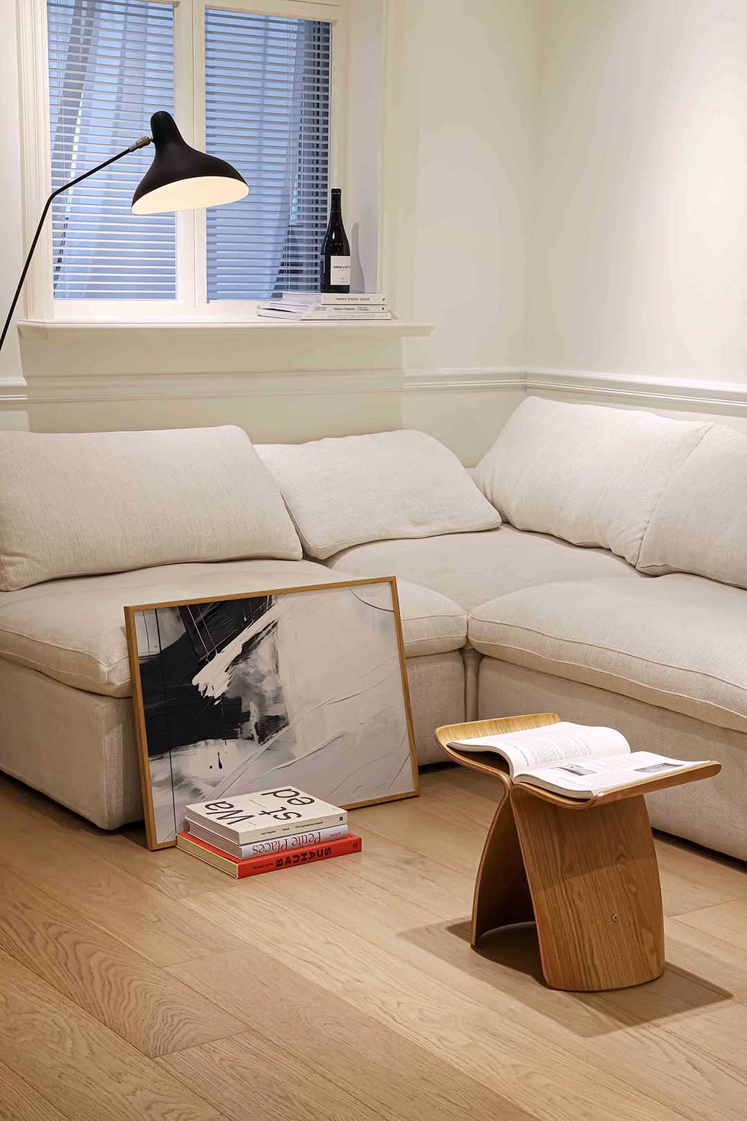 Zwart wit abstracte Poster