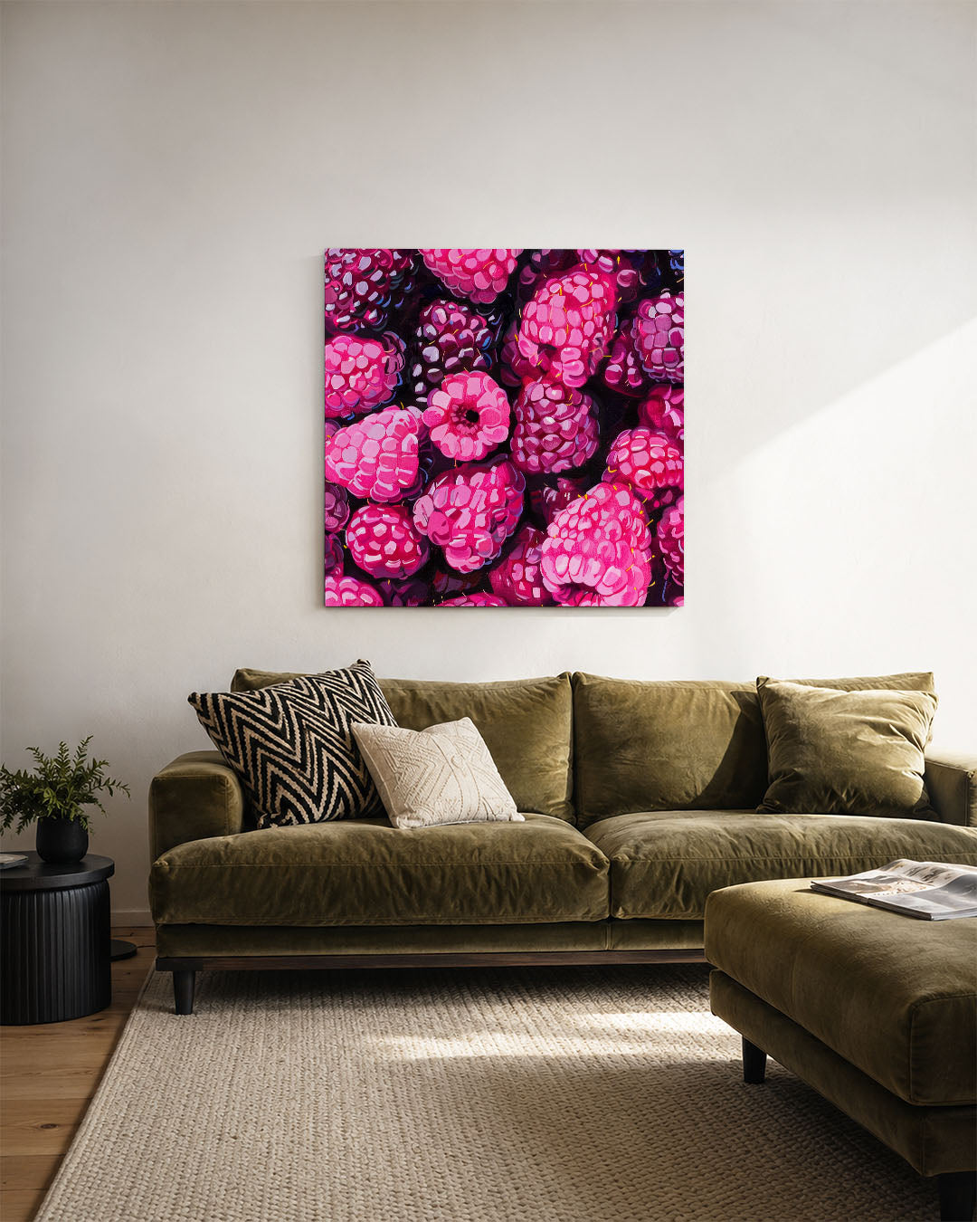 Fruitige patronen Kunstwerk