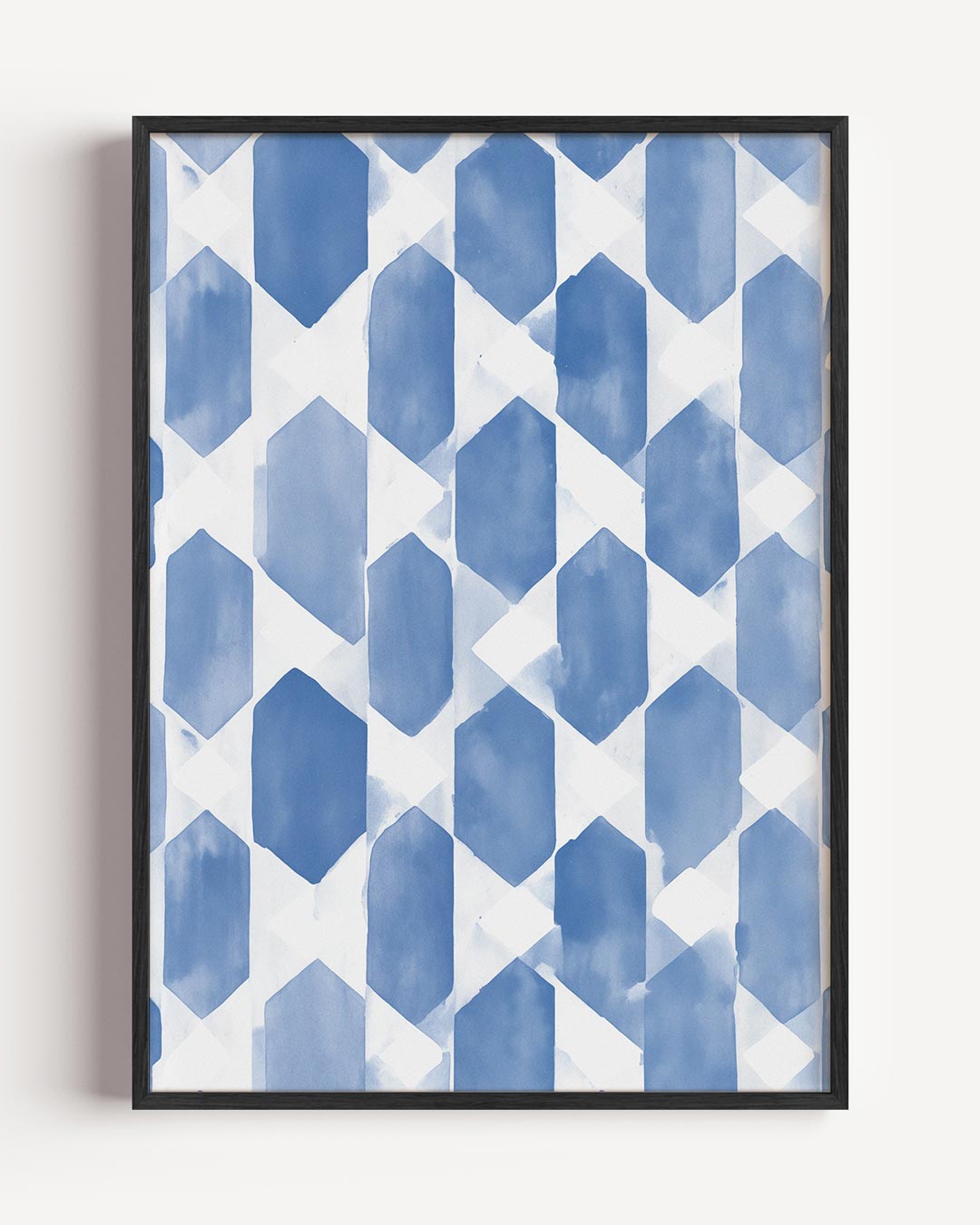 Geometrische Waterverf Poster-WallArtistic