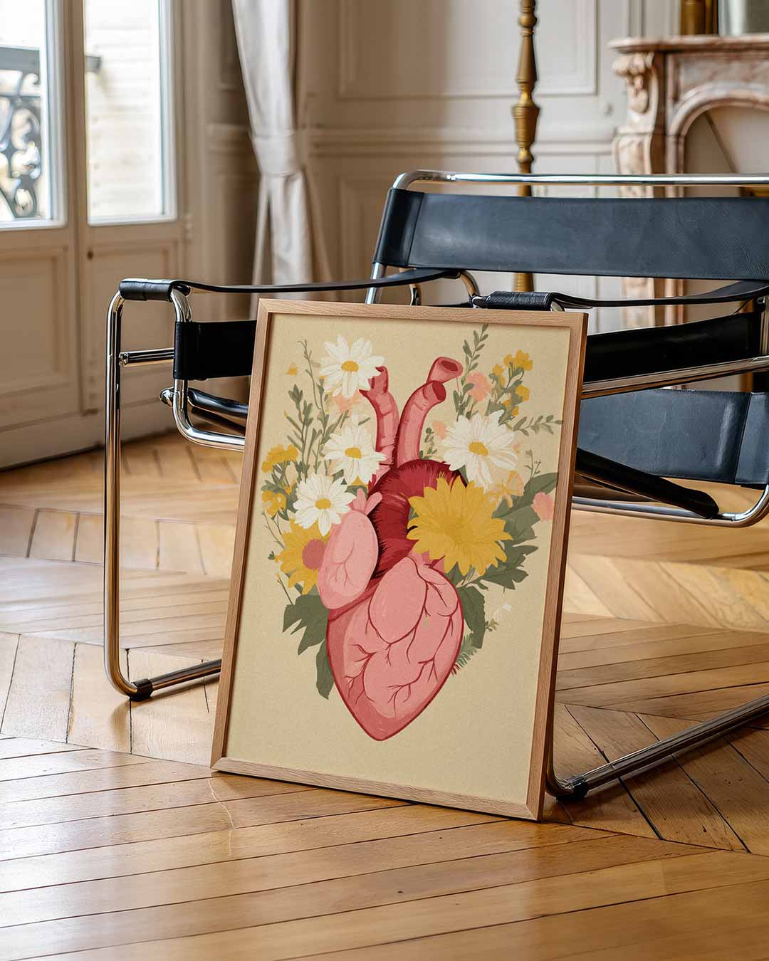 Bloeiend Hart Poster