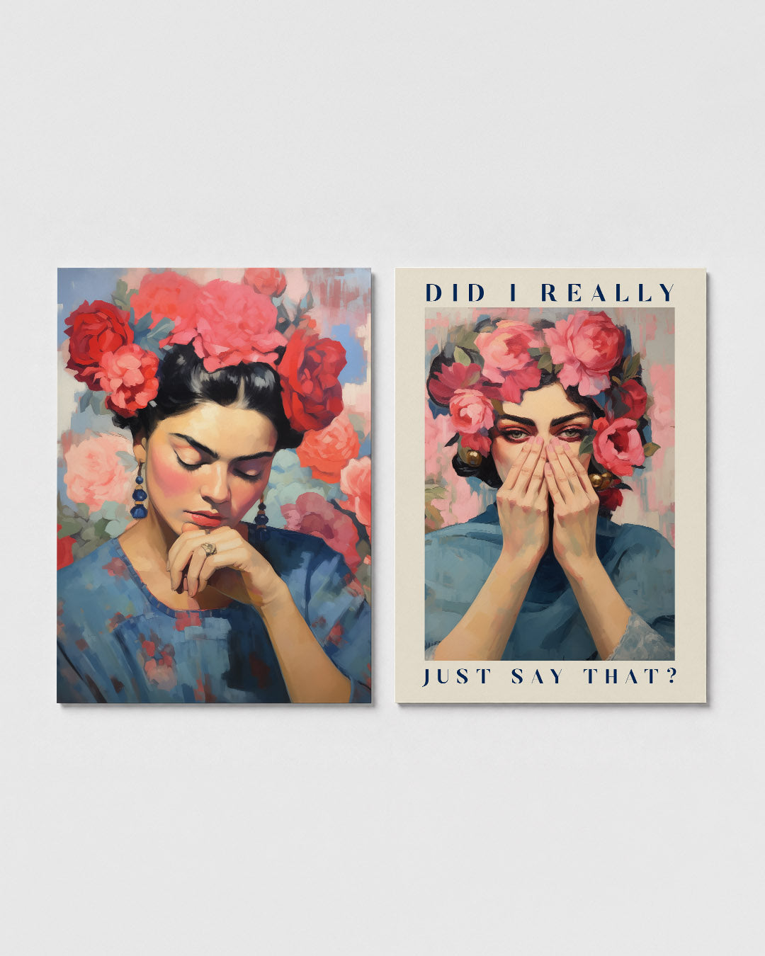 Bloemen en dromen Posterset