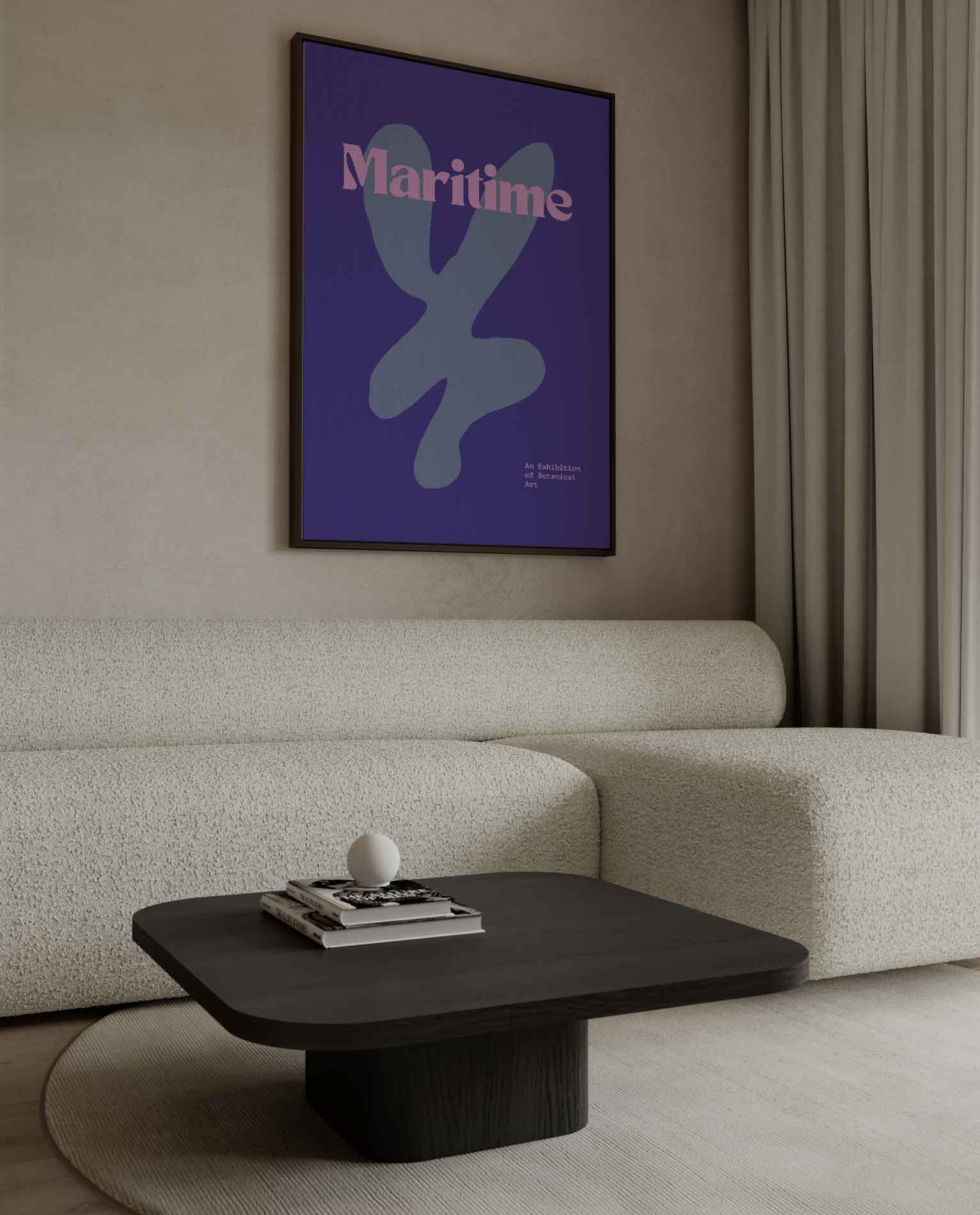 Maritime Botanische Kunst Kunstwerk-canvas-dibond-plexiglas-wanddecoratie-WallArtistic
