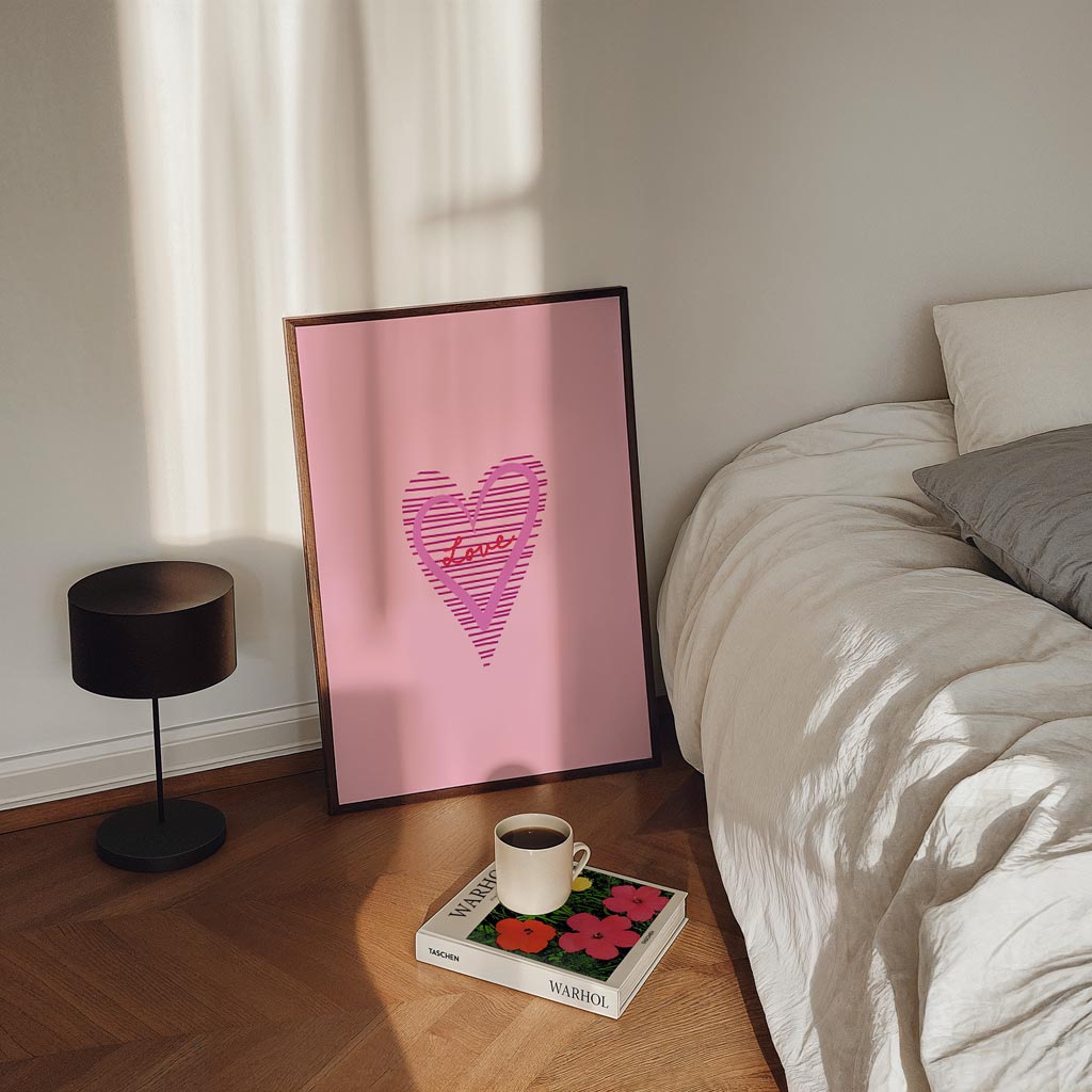 Liefdeshart Poster