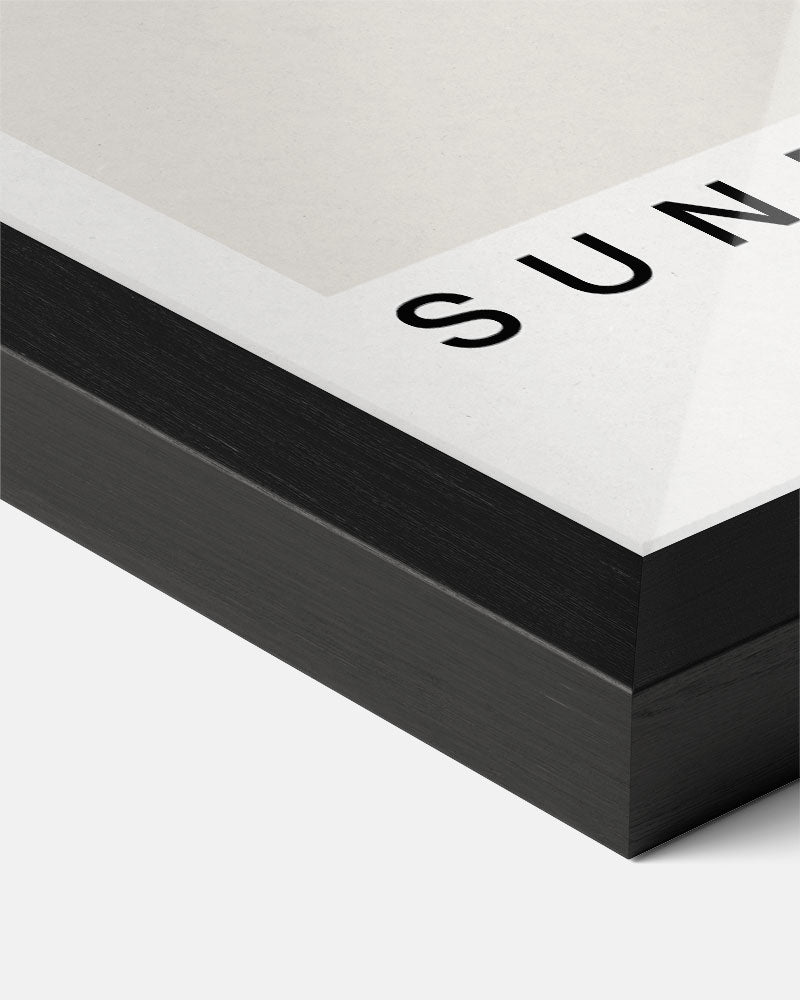 Moderne Bloemenkunst Poster-WallArtistic