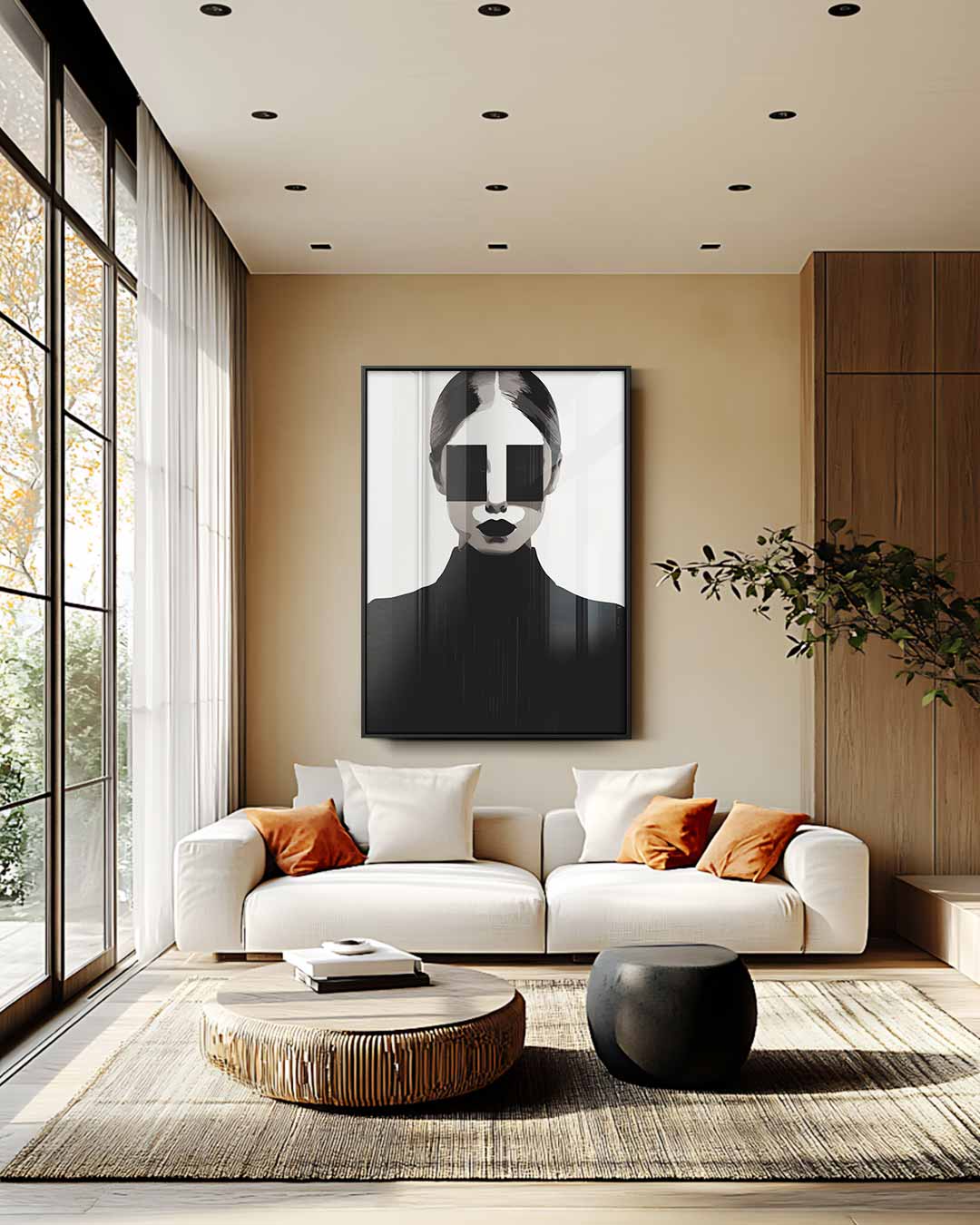 Abstract kunstwerk Kunstwerk-canvas-dibond-plexiglas-wanddecoratie-WallArtistic