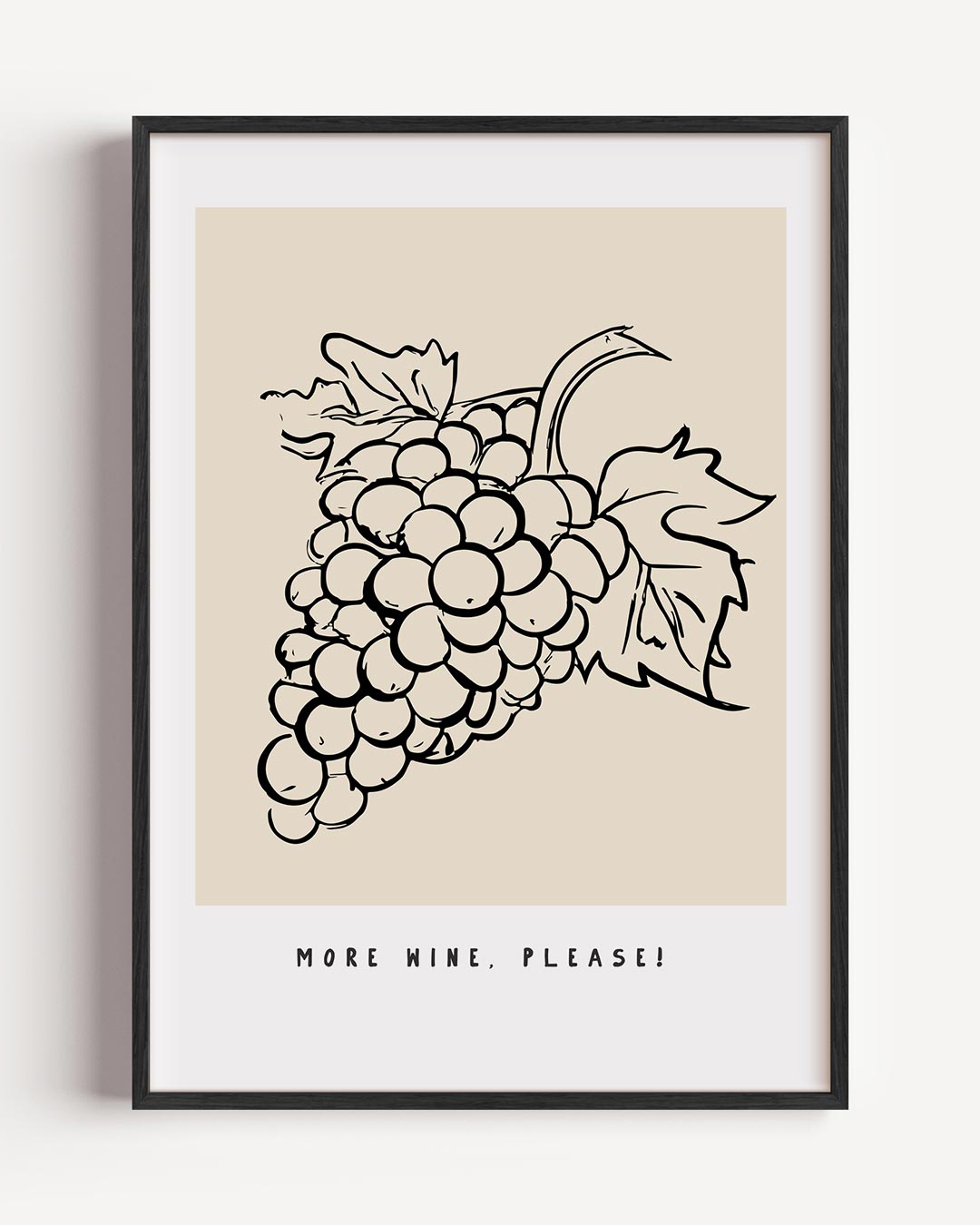 Wijnliefhebbers Statementposter-WallArtistic