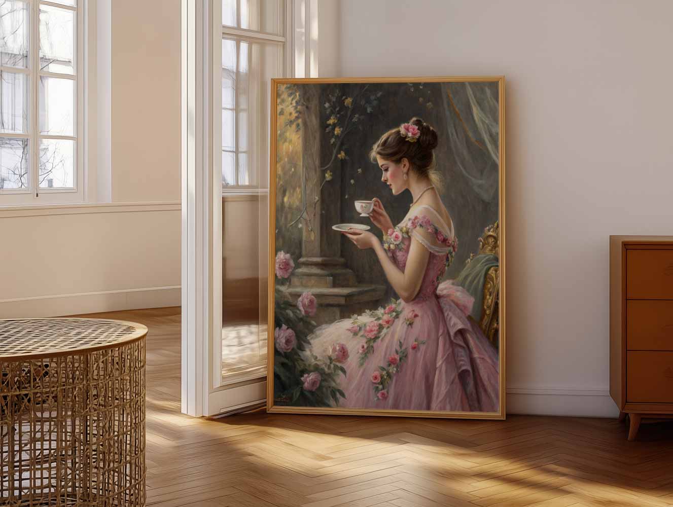 Romantische Theemoment Poster