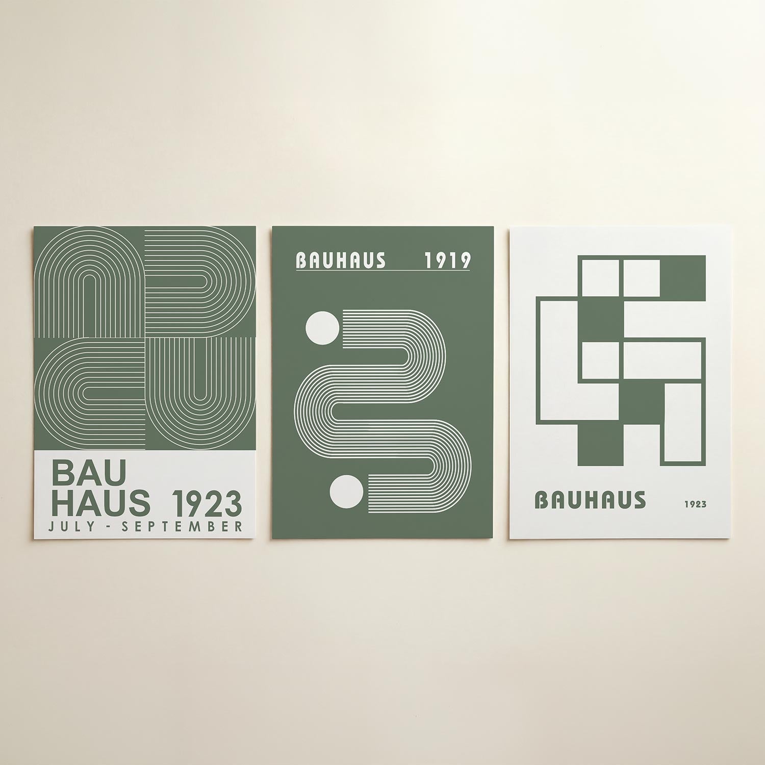 Lijnen en bochten Posterset