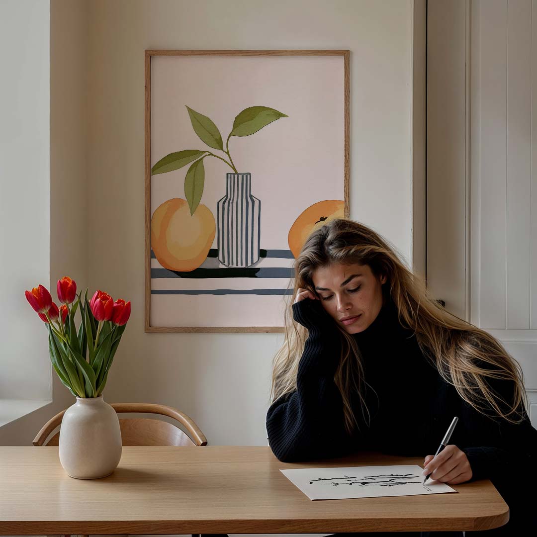 Modernen Stilleven Poster-WallArtistic