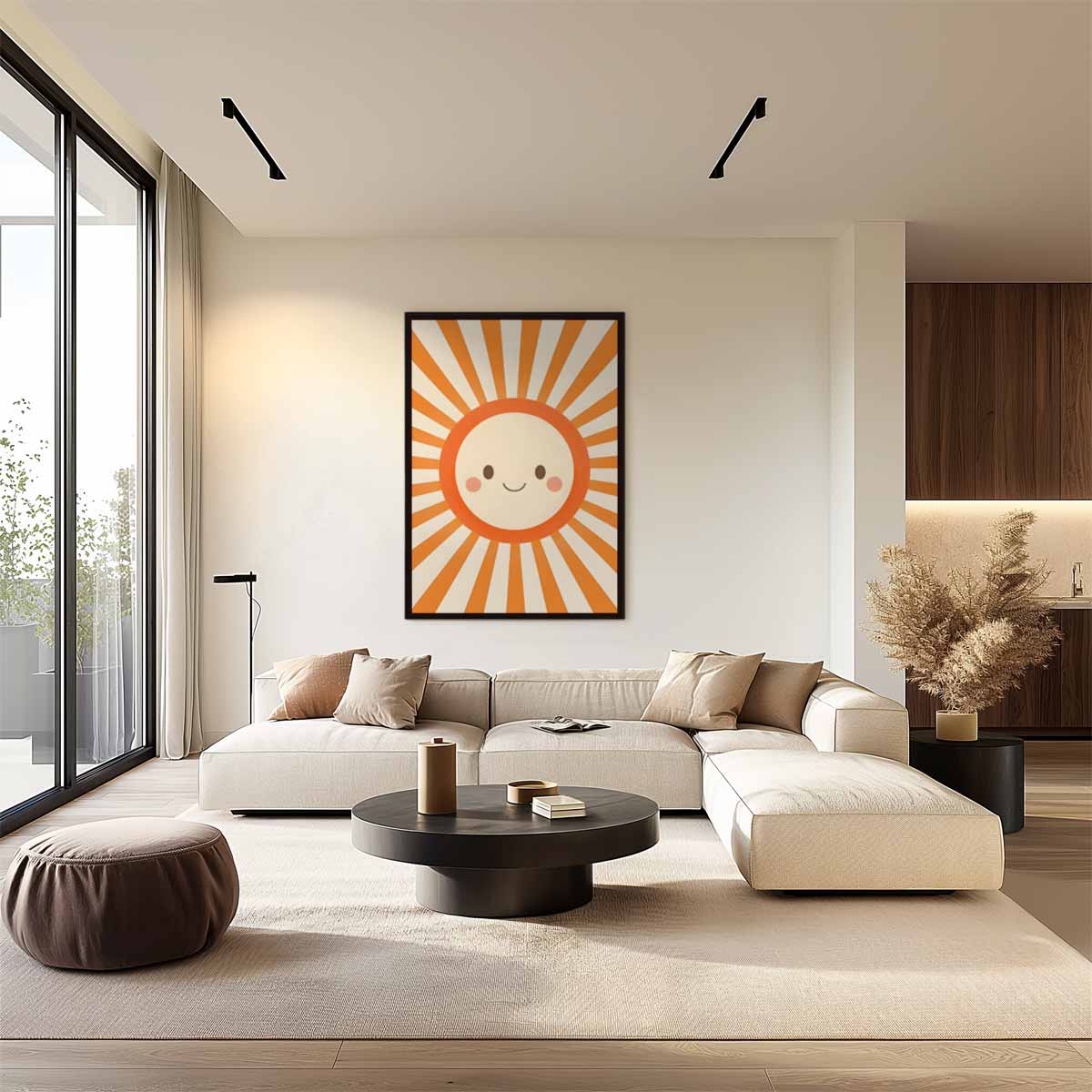 Stralende Zonneschijn Wanddecoratie Kunstwerk-canvas-dibond-plexiglas-wanddecoratie-WallArtistic