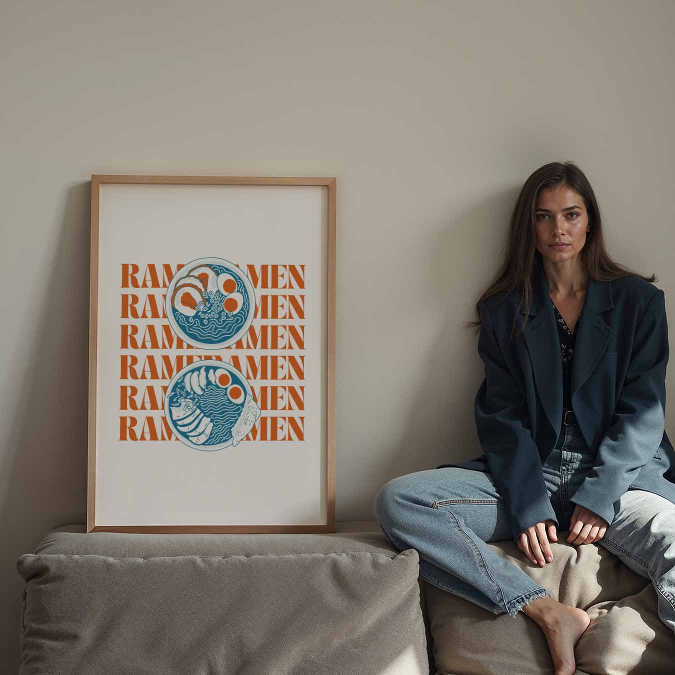 Stijlvolle Ramen Poster