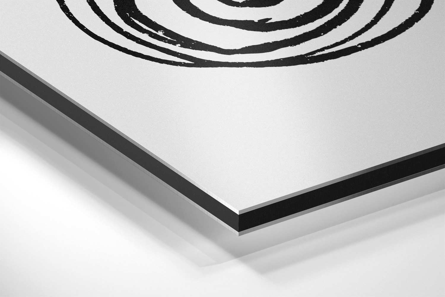 Spiralen in Abstractie Kunstwerk-canvas-dibond-plexiglas-wanddecoratie-WallArtistic