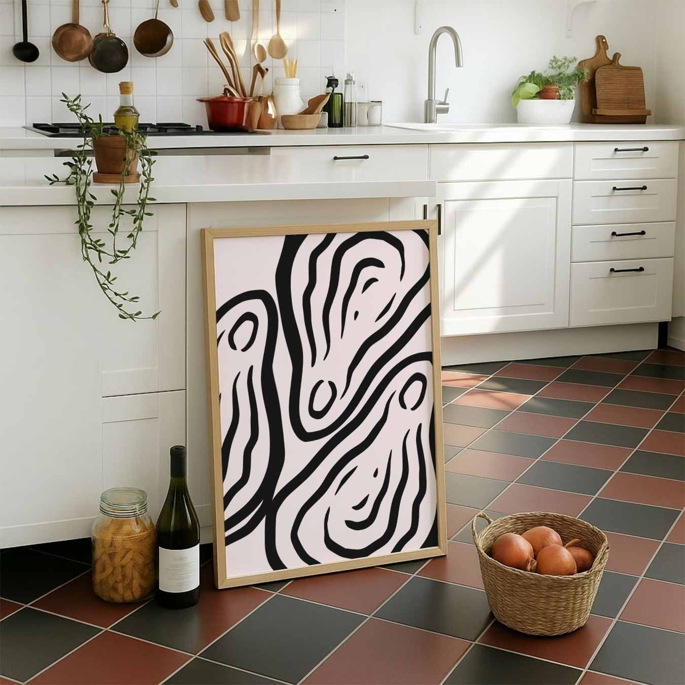 Stijlvolle Abstracte Kunstposter