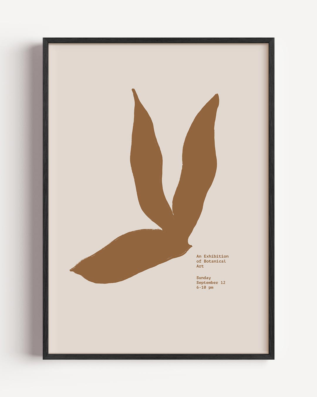 Botanische Kunst Tentoonstellingsposter-WallArtistic