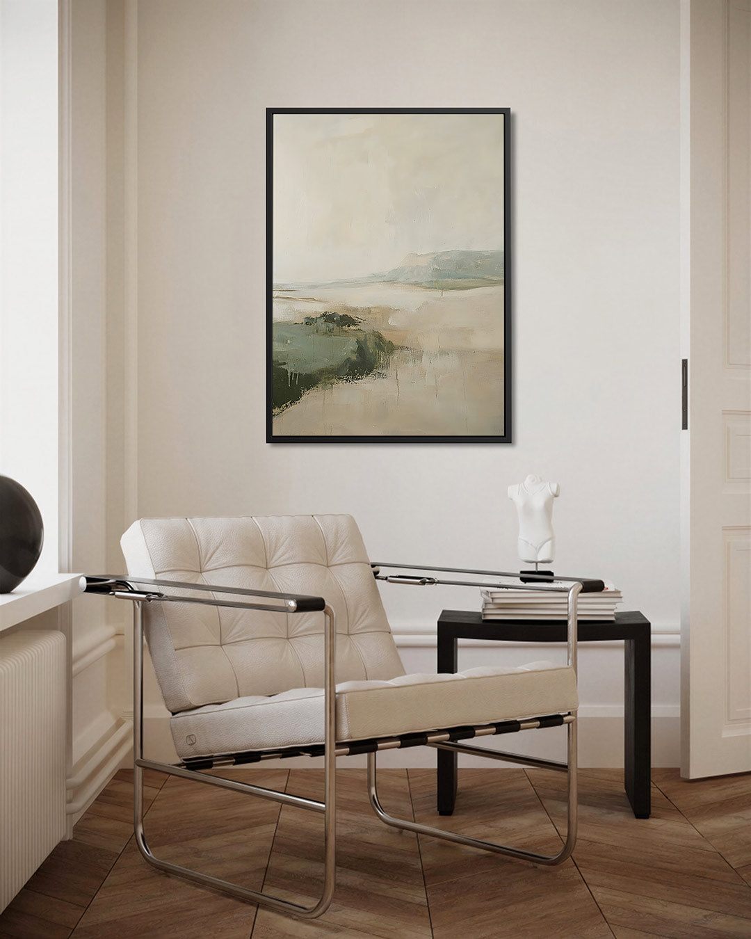 Rustige landschapstinten Kunstwerk