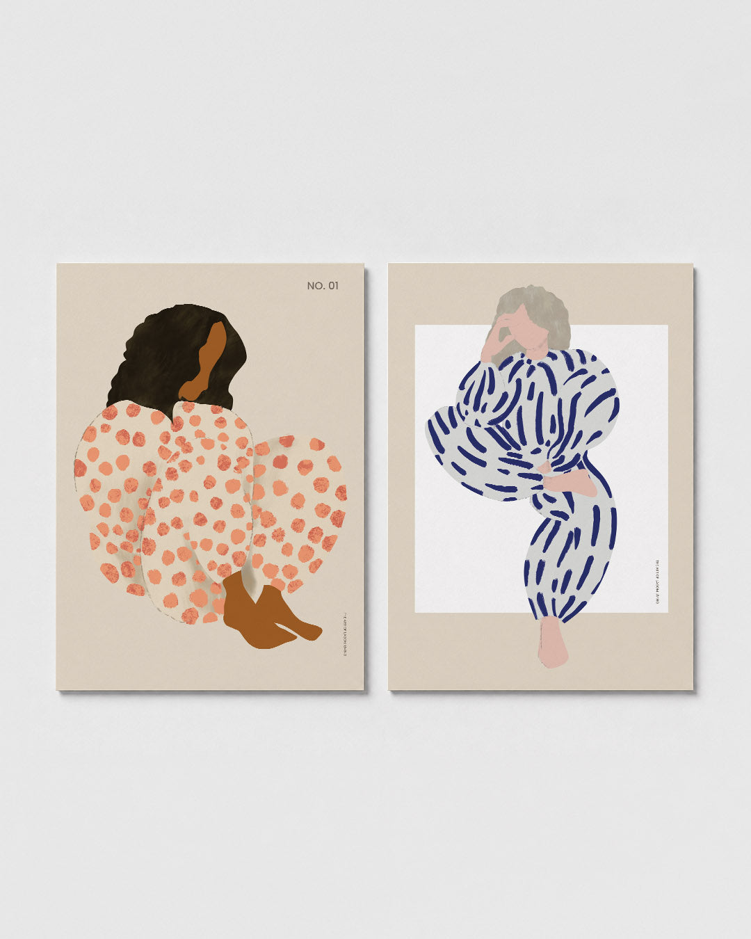 Vlekken en vormen Posterset