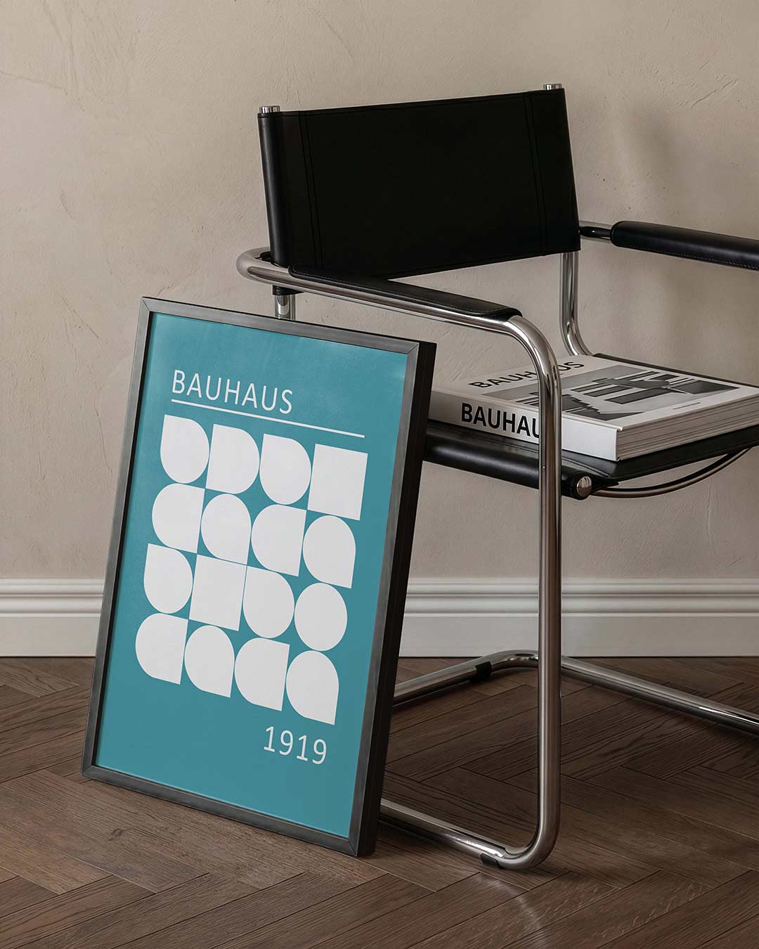 Vormritme en kleur Poster