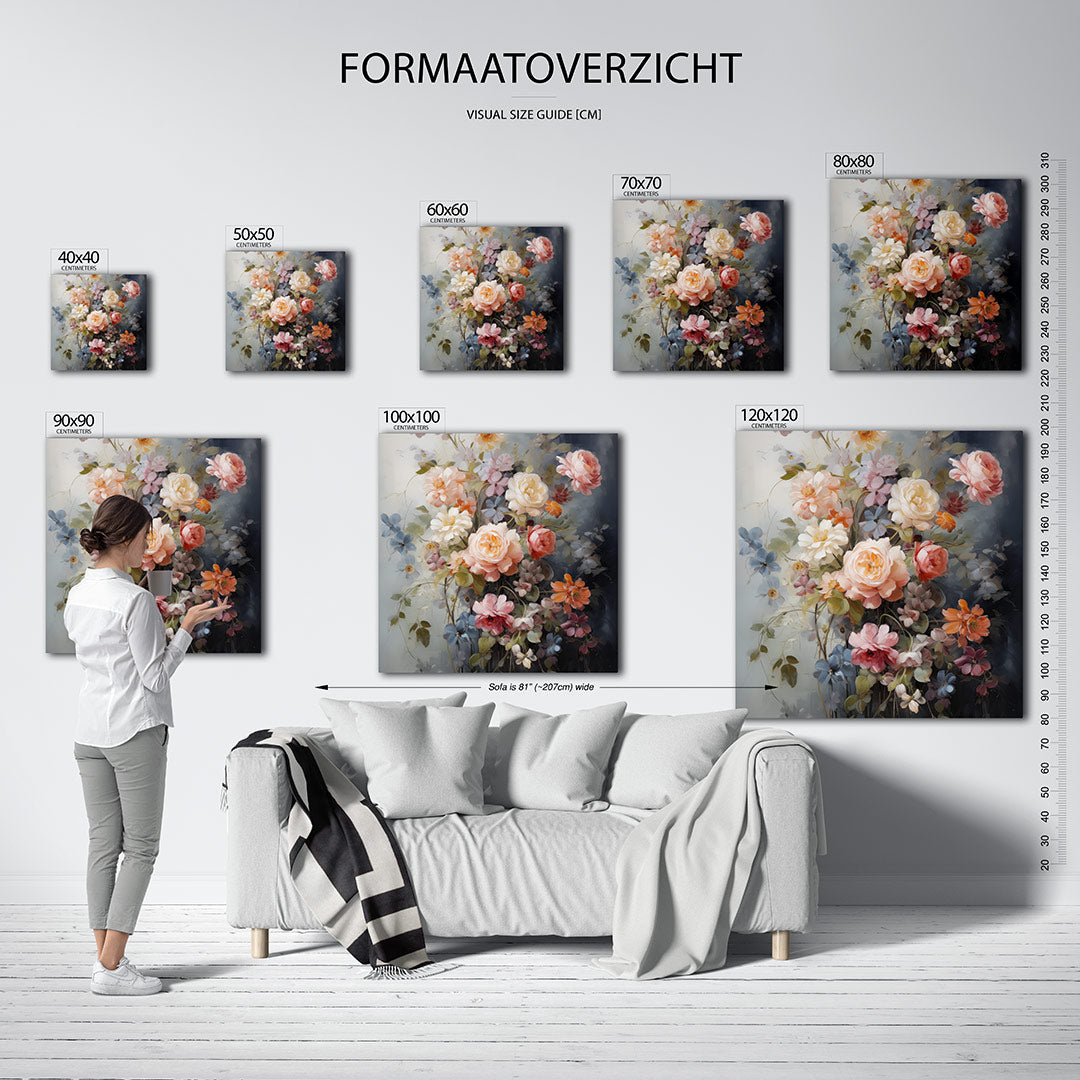 Bloemenpracht Kunstwerk