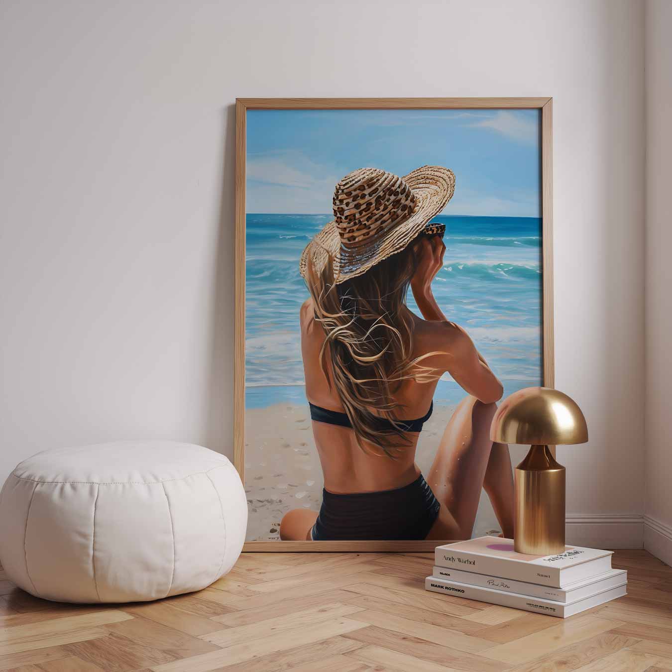Zomerstrand Dromerij Poster-WallArtistic