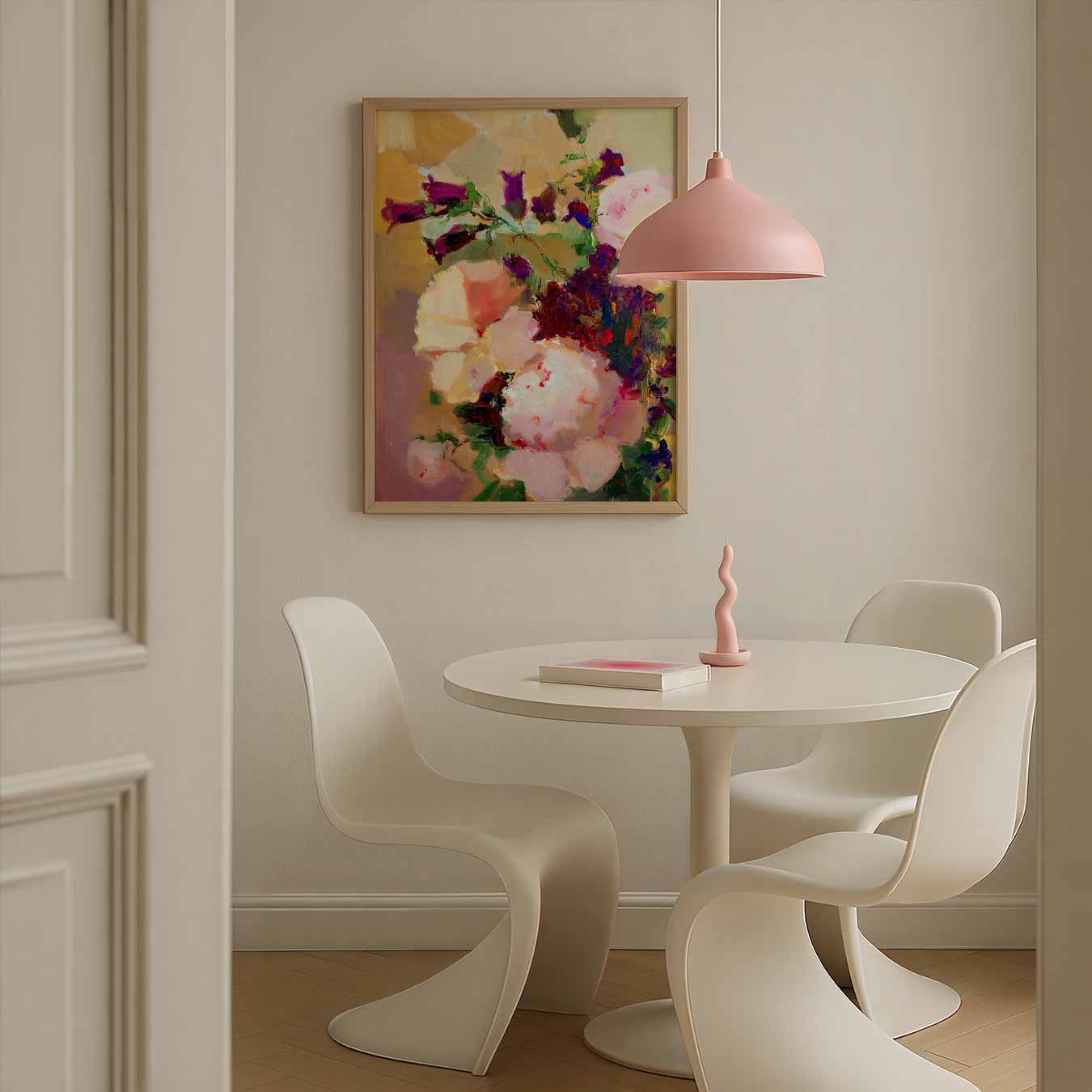 Vrolijke Bloemenweelde Poster