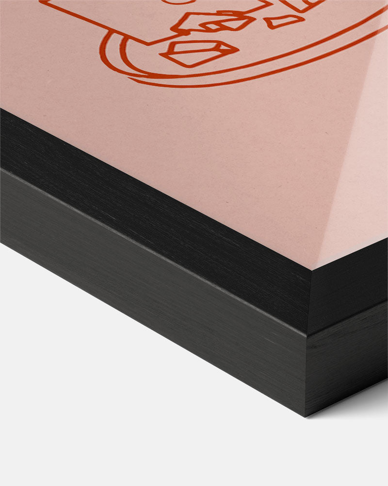 Parijs Ontbijtclub Poster-WallArtistic