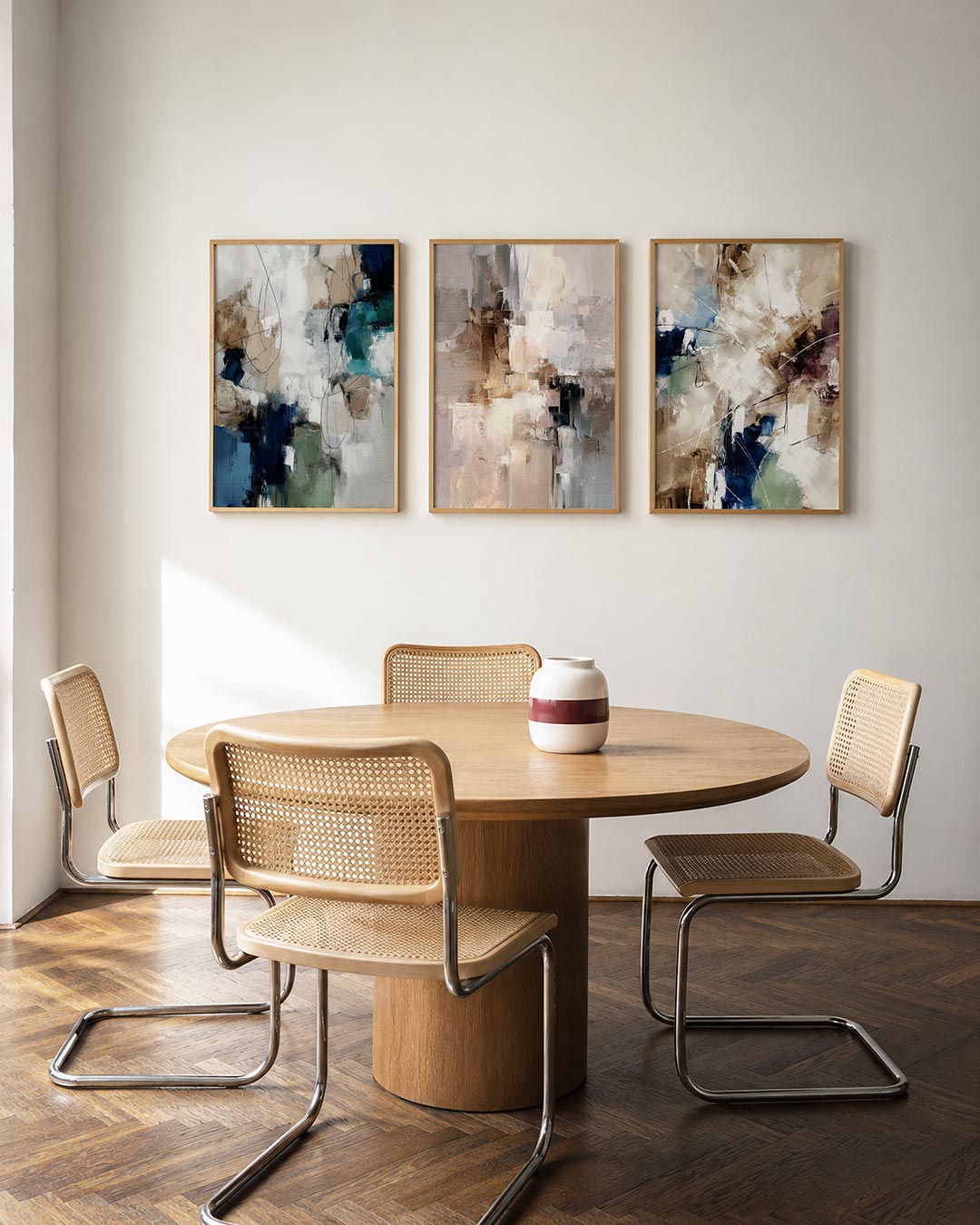 Vorm en kleurenspel Posterset
